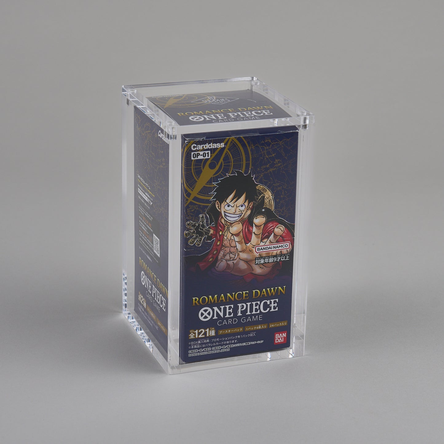 One Piece Booster Box Acrylic Case OP-01+ (JPN)