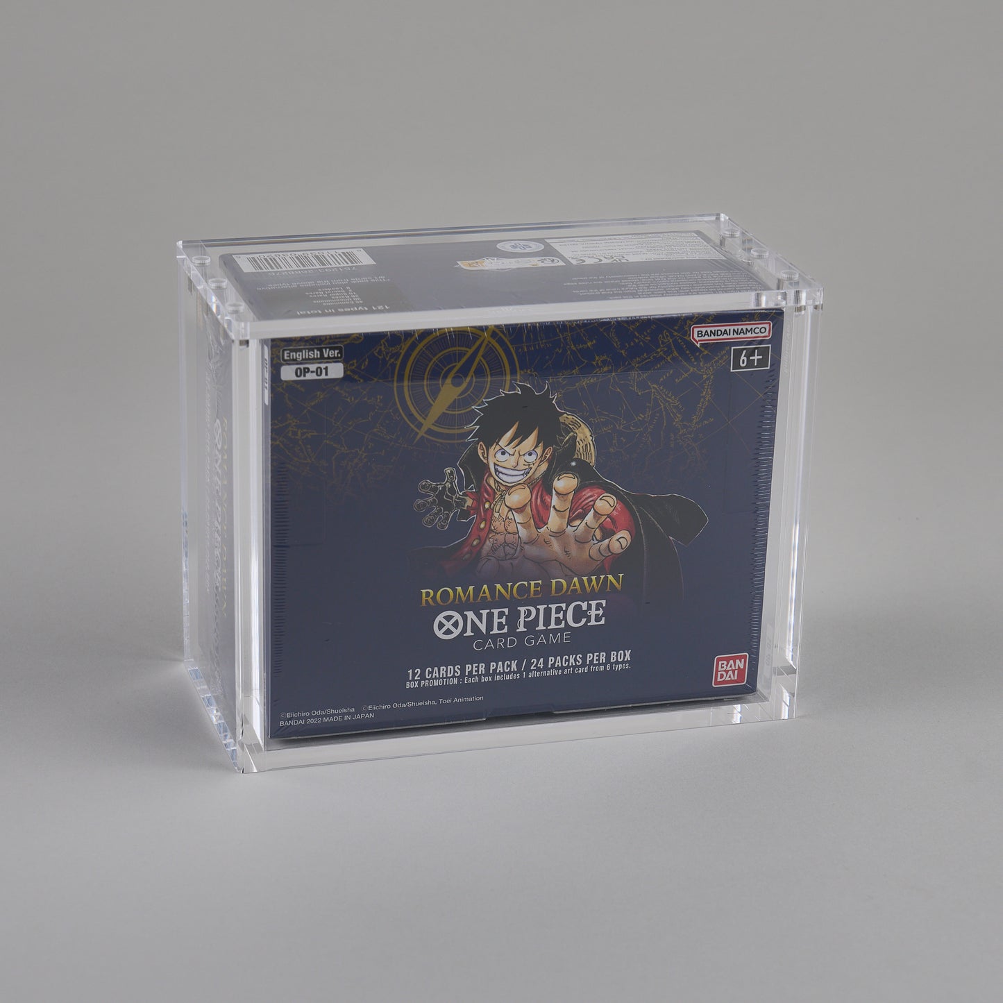One Piece Booster Box Acrylic Case OP-01/03 (ENG)