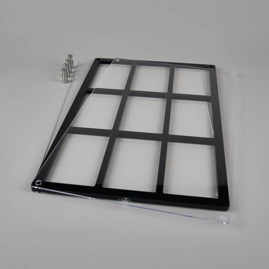 9 Slot PSA Wall Mount Display