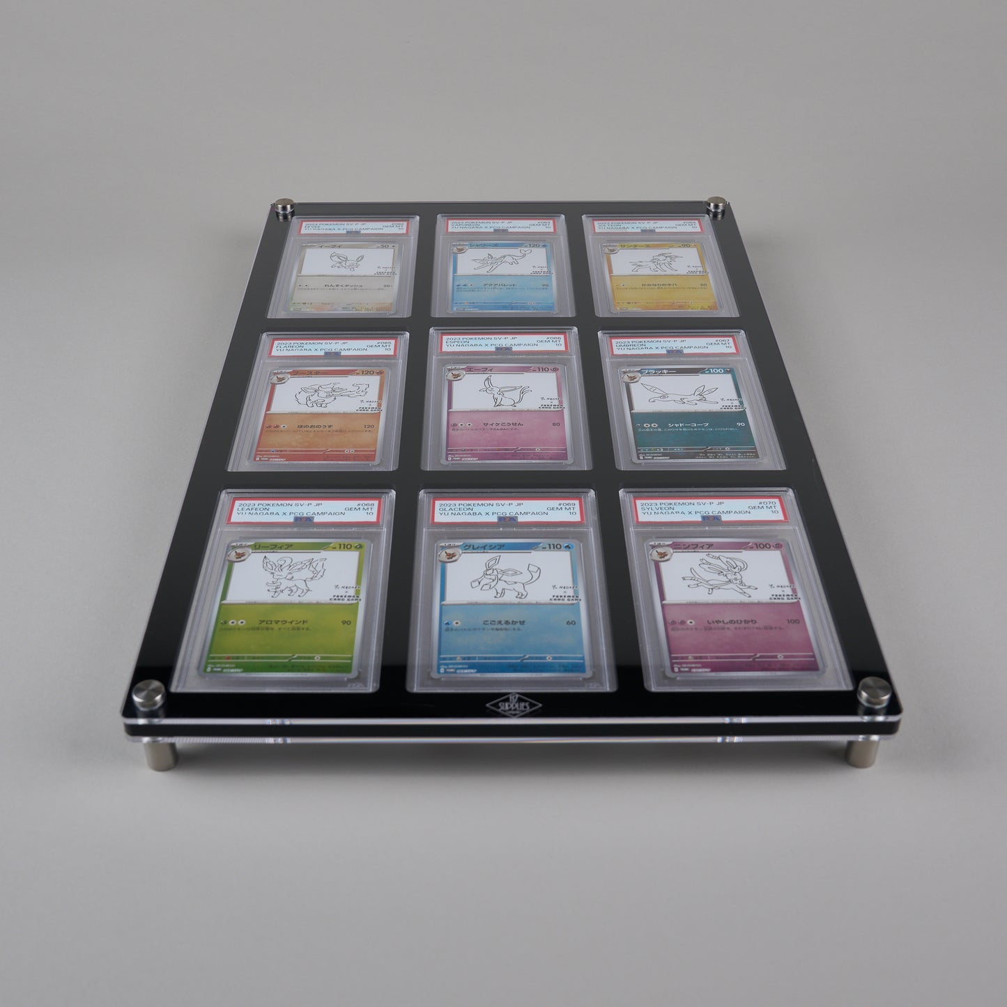9 Slot PSA Wall Mount Display