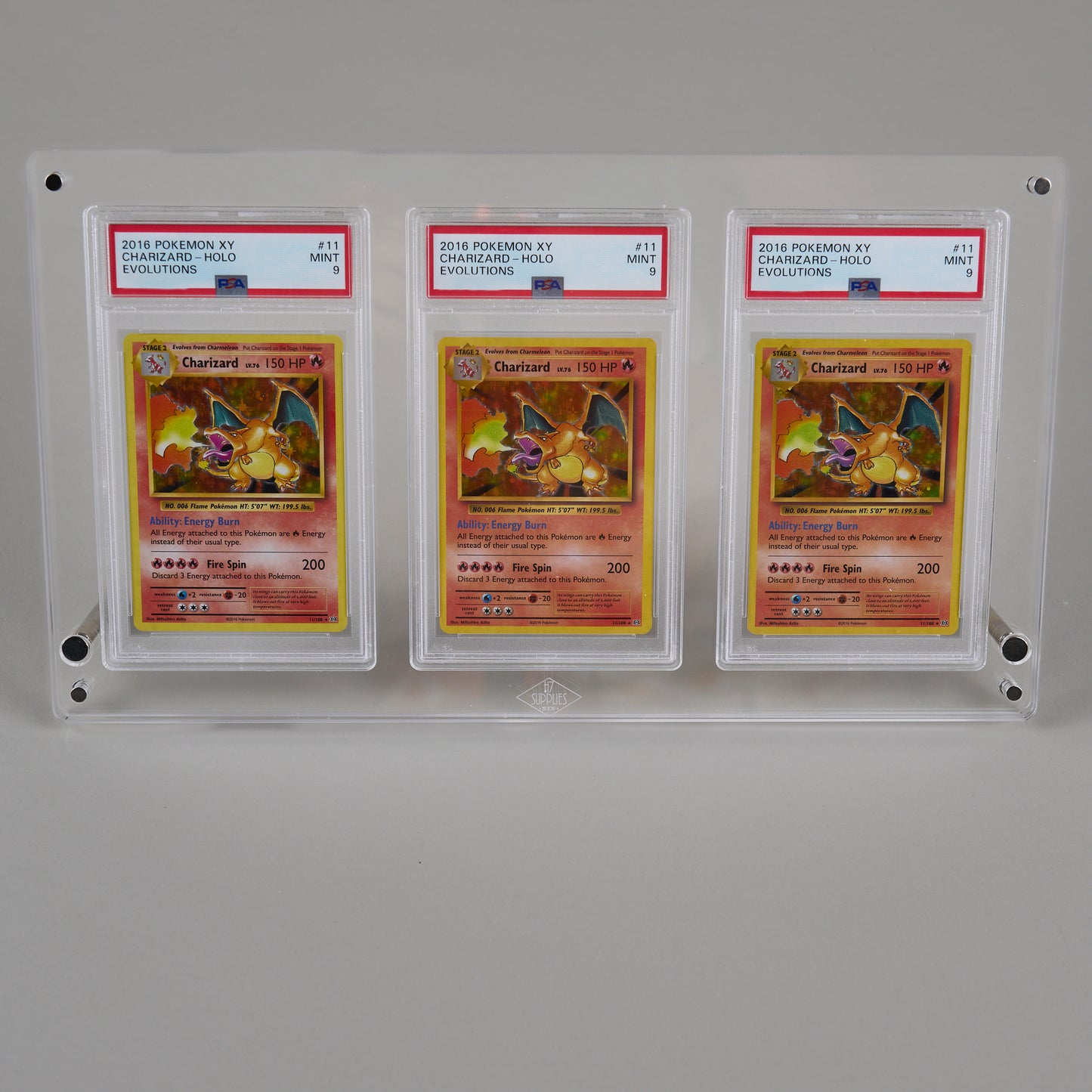 3 Slot PSA Display