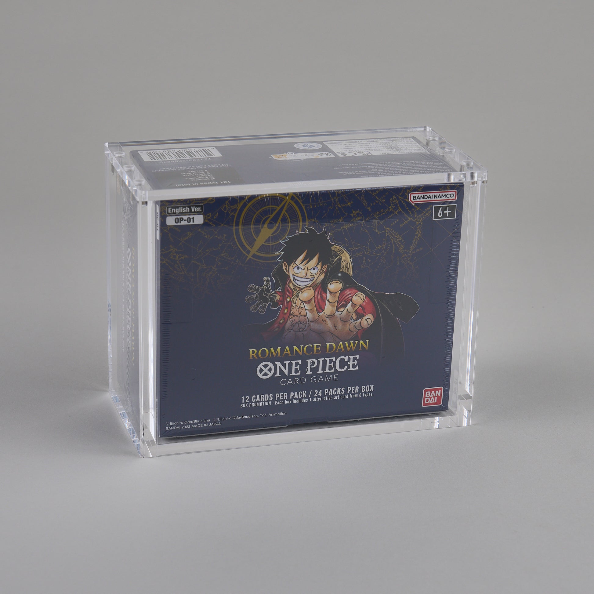 Pokmon TCG Booster Collectible Card Game Sealed Boxes One Piece TCG PRB-01 Booster Box Acrylic Display Case - Magnetic Lid, Custom Fit, Clear Protection Pokmon TCG Booster Collectible Card Game Sealed Boxes One Piece TCG PRB-01 Booster Box Acrylic Display Case - Magnetic Lid, Custom Fit, Clear Protection