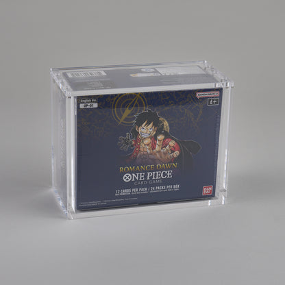 One Piece Booster Box Acrylic Case OP-01/03 (ENG)