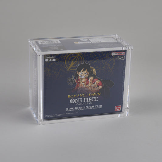 One Piece Booster Box Acrylic Case OP-01/03 (ENG)
