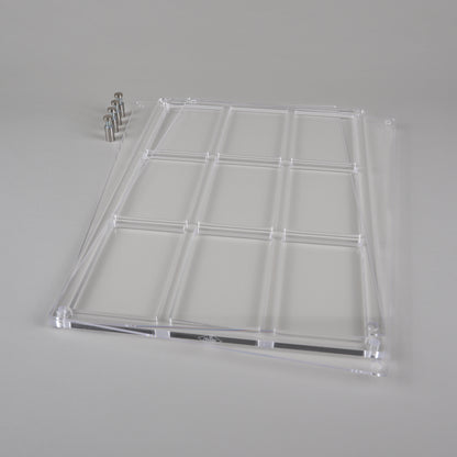 9 Slot PSA Wall Mount Display