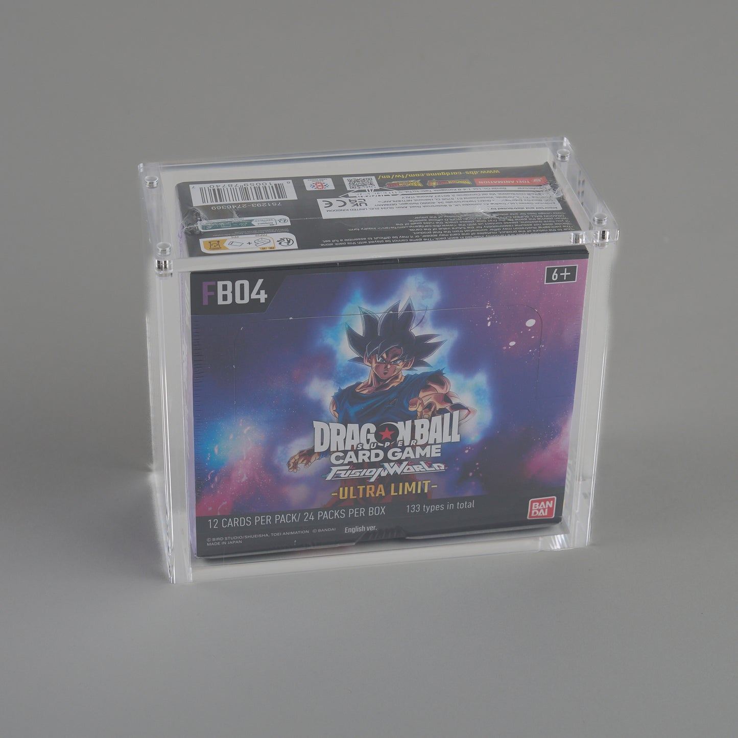 Dragon Ball Fusion World Booster Box Acrylic Case (ENG)